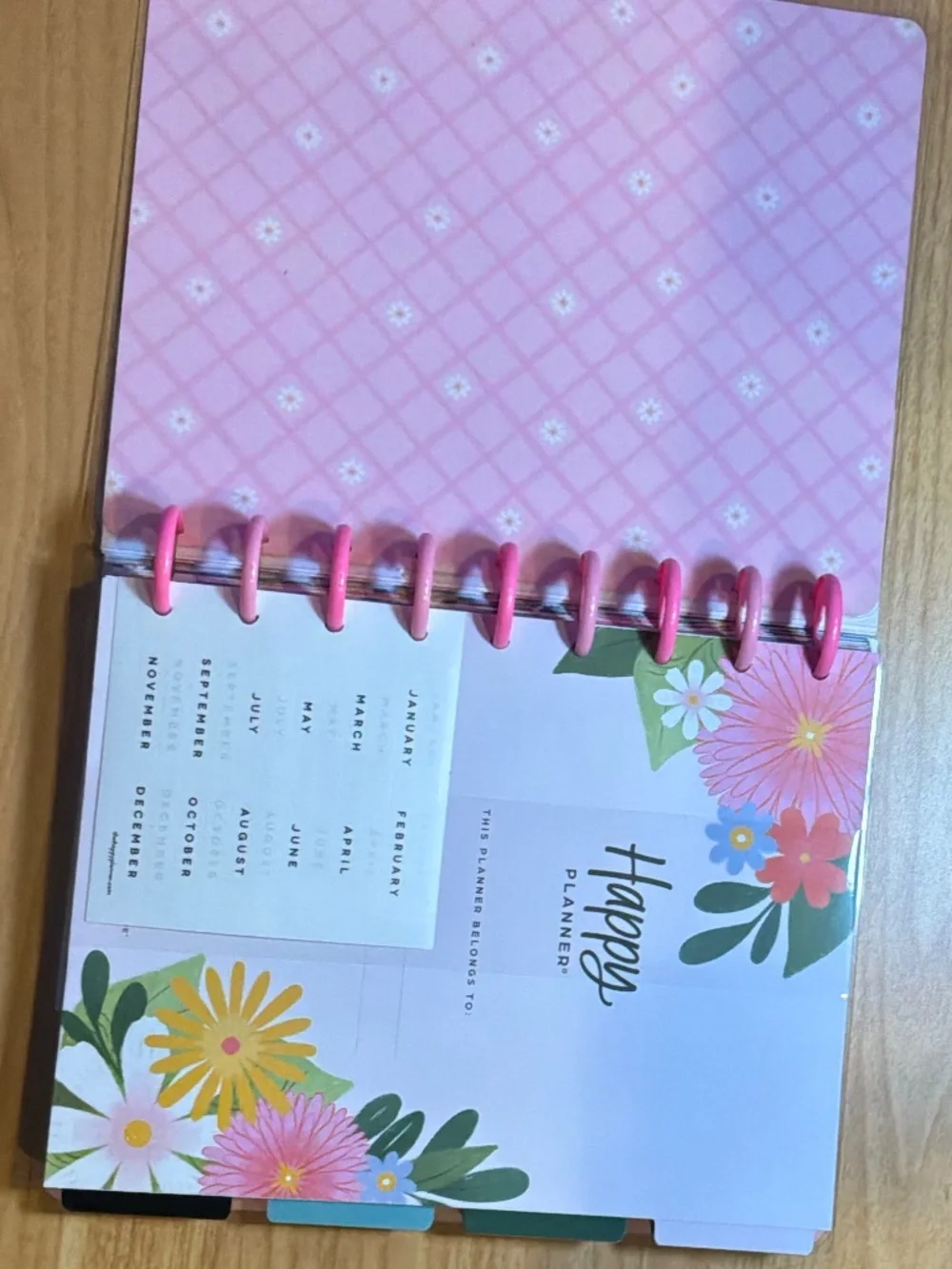 The Happy Planner includes 12